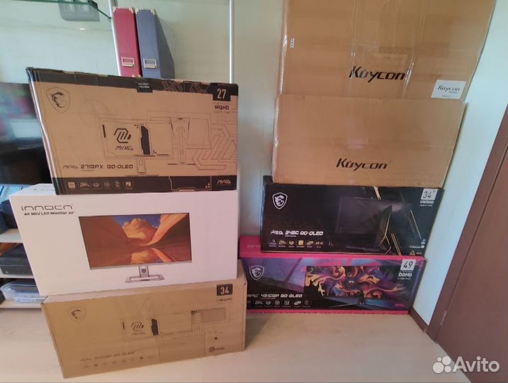 Msi qd-oled / innocn 32 и 27 / kuycon Новые