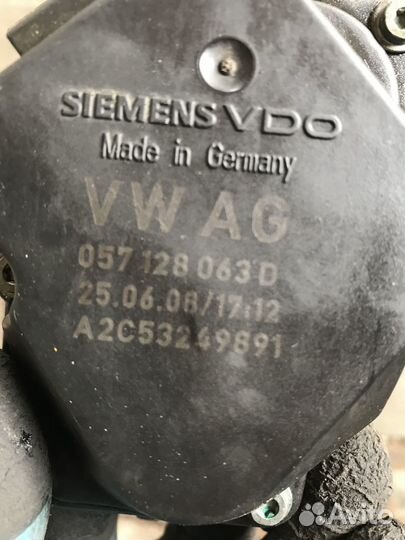 Дроссельная заслонка 4.2 дизель ауди q7