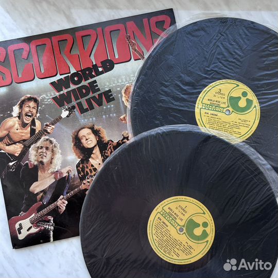 Scorpions — world wide live (2LP) 1985