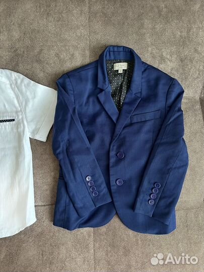 Пиджак и рубашка 92-98 р