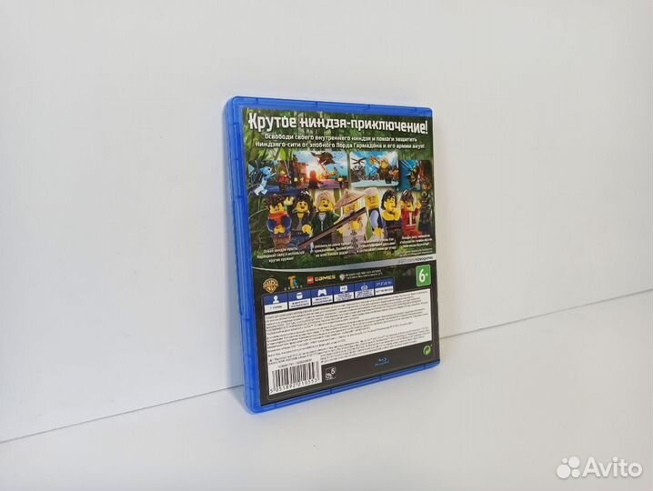 Lego Ниндзяго (Ninjago Movie) диск для PS4