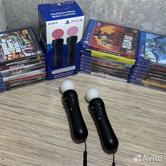 Move Controller 2V Мувы на PS4/PS5 Вторая Ревизия