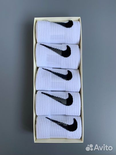 Носки nike высокие в коробке