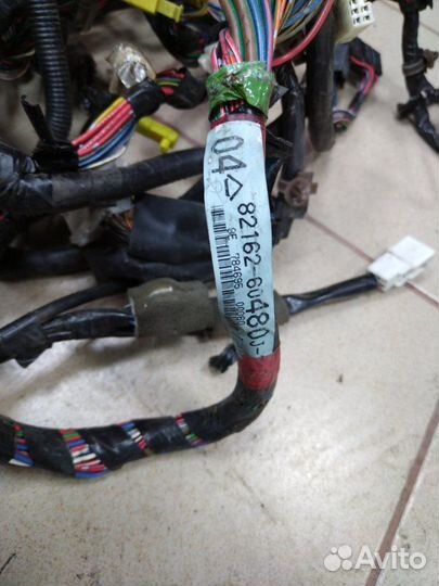 Проводка под торпедо Toyota Land Cruiser HDJ100