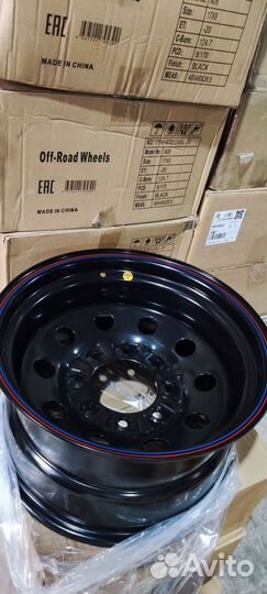 Диск усиленный Ford F250 стальной черный8x170 R17