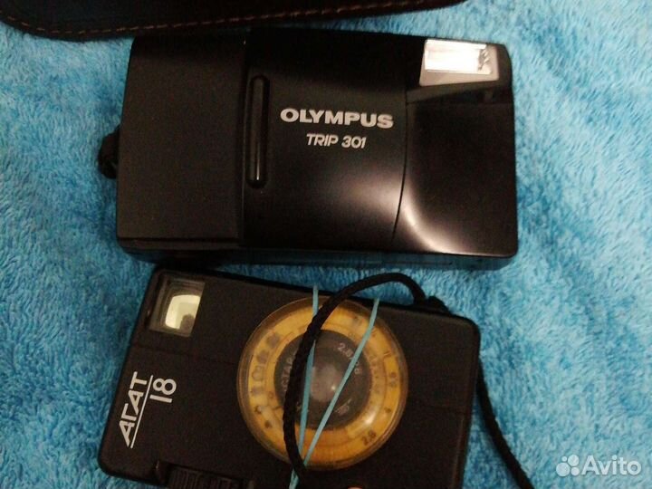 Пленочный фотоаппарат olympus