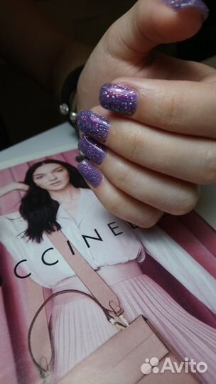 Маникюр с покрытием гель - лак в студии