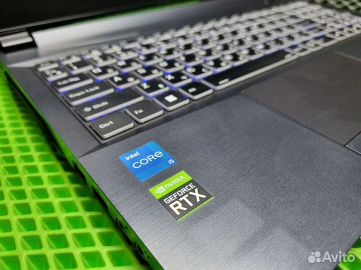 Игровой Ноутбук 144Hz intel i5-11Th/16/SSD/RTX3050