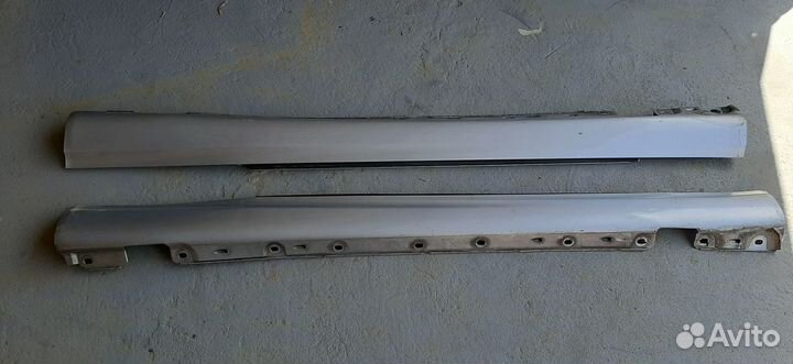 Накладка порога Mercedes C-Class W203 купе