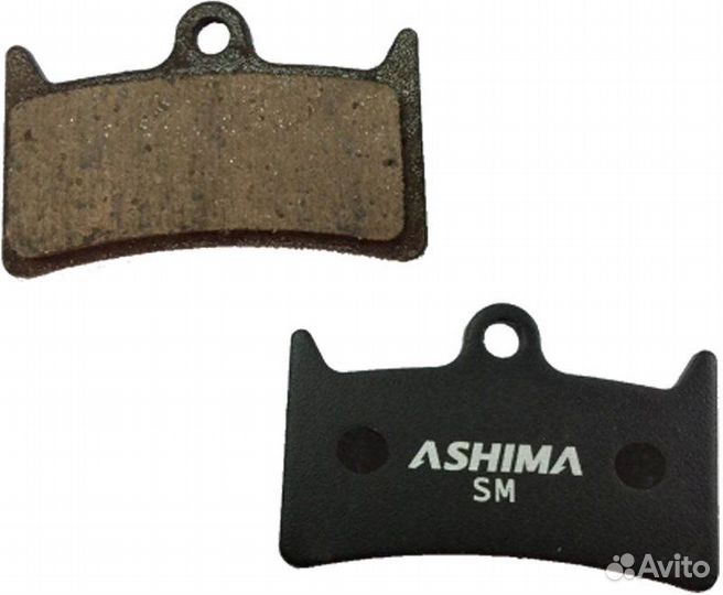 Колодки тормозные ashima AD0310-SM-S Semi metal дл