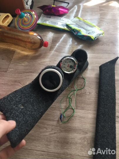 Облицовка стоек ваз 10 с доп.приборами