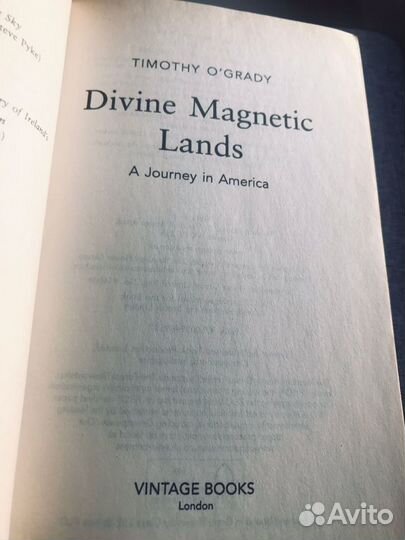 Книга на английском Divine Magnetic Lands