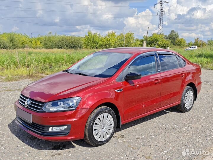 Volkswagen Polo 1.6 AT, 2018, 15 500 км