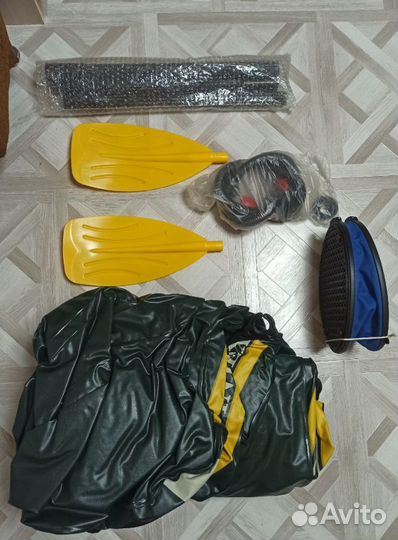 Лодка надувная двухместная Intex Seahawk 2