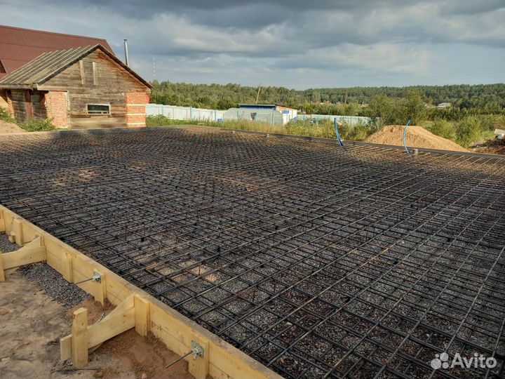 Фундамент плита