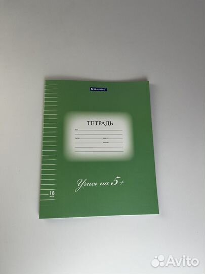 Тетрадь 18 л. brauberg эко 