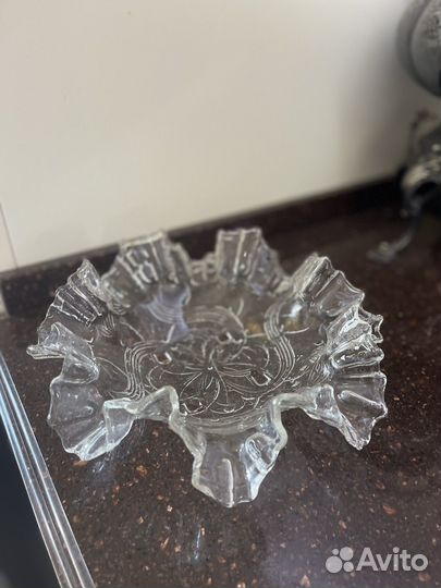 Вазы стекло ручной работы Европа