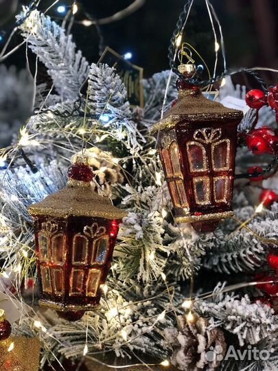 Елочные игрушки - стекло