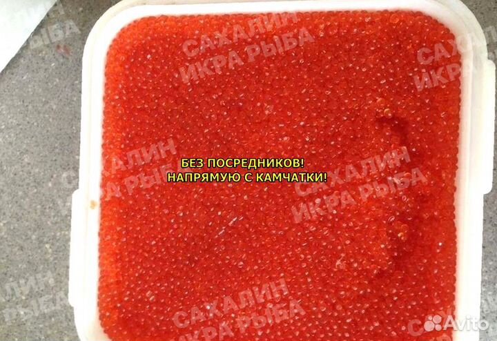 Красная икра горбуша 2023