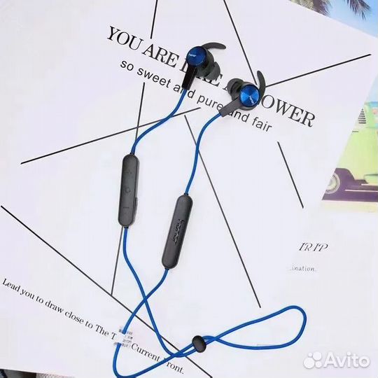 Bluetooth-наушники Honor Sport AM61 синие