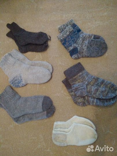 Носки шерстяные