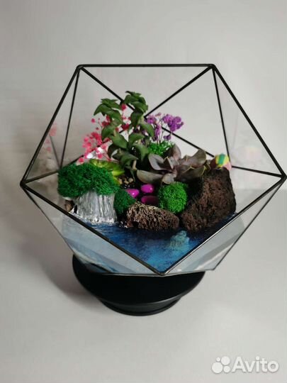 Флорариум - цветы и декор под стеклом