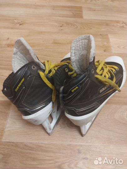 Bauer supreme one.9 коньки вратарские