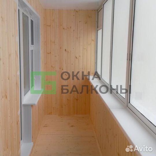 Отделка балконов