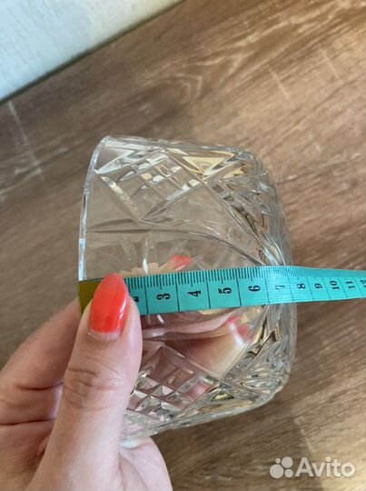 Салатница,конфетница хрустальная