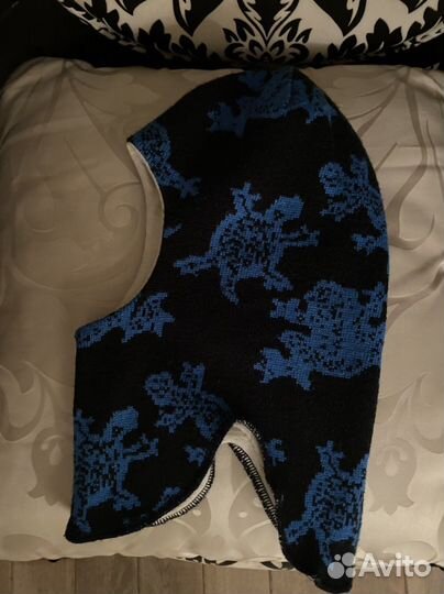 Шапка шлем зимняя