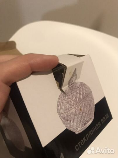 Сахарница из стекла