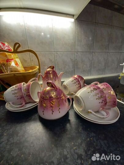 Сервиз чайный Капелька новый