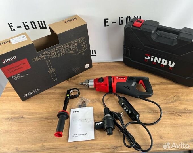 Дрель с микроударом Jindu JDC-06P (в кейсе)