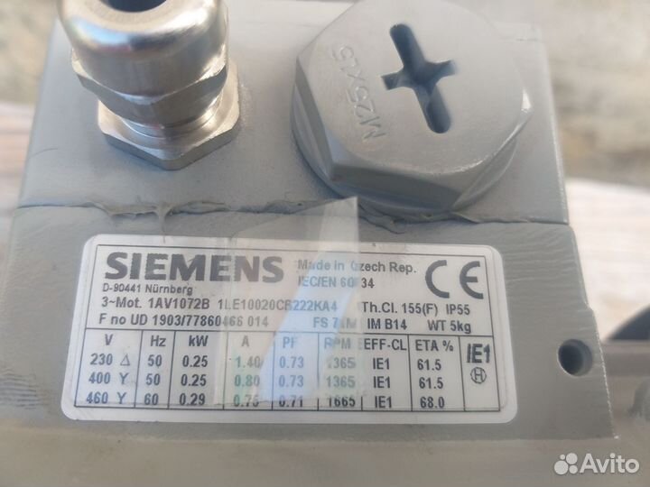 Мотор-редуктор Bonfiglioli VF49 P1 60 P71 B14 B3