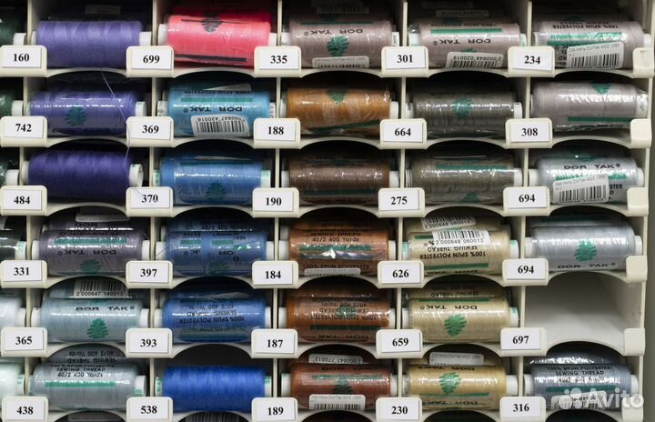 Нитки швейные 365 м в ассортименте