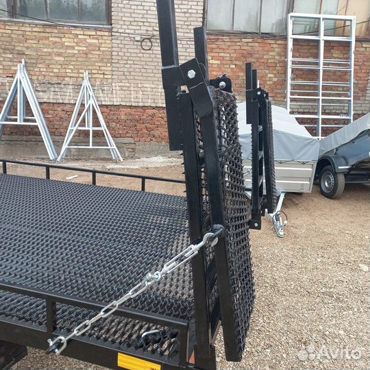 Двухосный прицеп для снегоходов