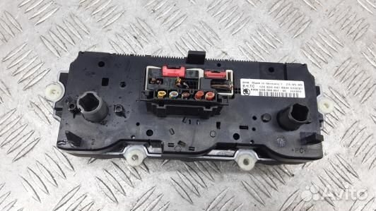 Блок управления печки и климат-контроля skoda octa
