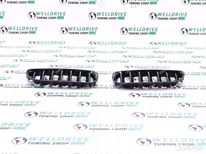 Решетки BMW X5 E53 рест M-Performance черные