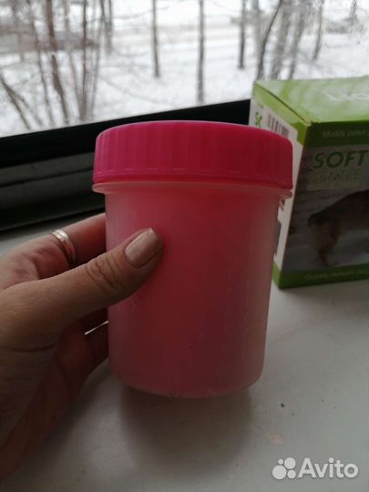 Приспособление для мытья лап собакам