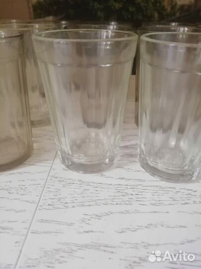 Стаканы граненые СССР новые