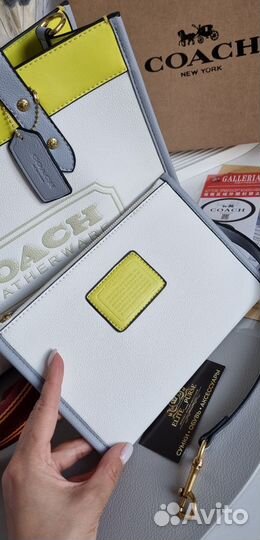 Сумка Coach шоппер + косметичка