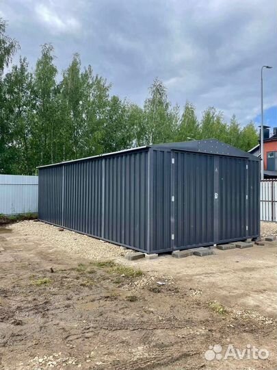 Сарай металлический