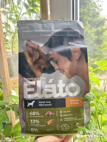 Elato корм для собак мелких пород. Холистик