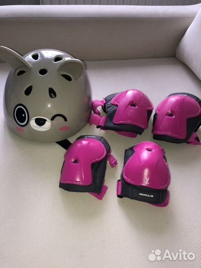Шлем/налокотники/наколенники/2-4 года