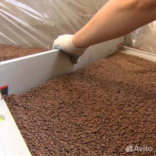 Сухая засыпка для пола KeraFloor. 1000 мешков