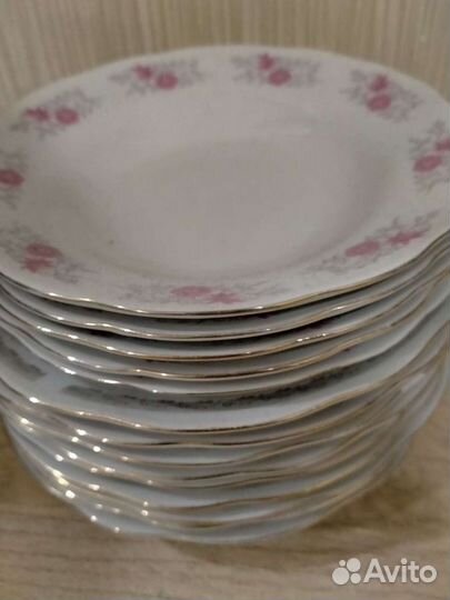 Фарфоровые тарелки china