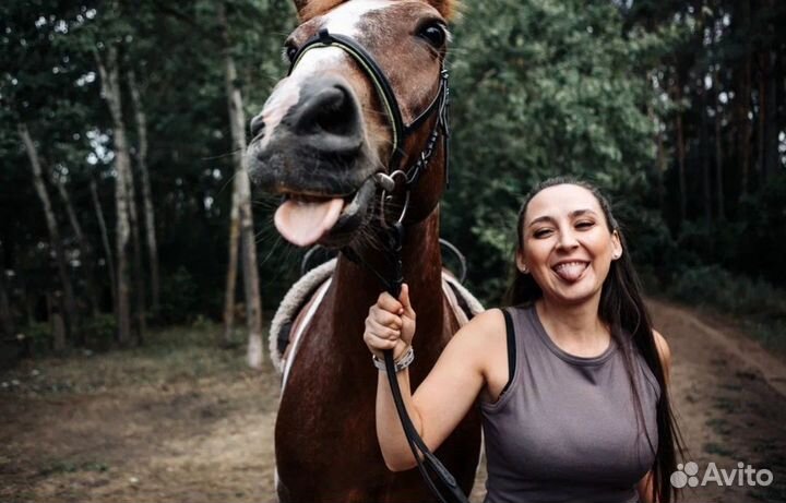 Фотосессия с лошадью и катание