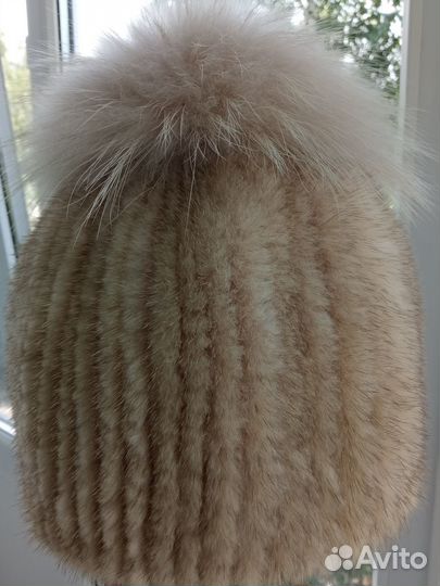 Шапка зимняя меховая женская