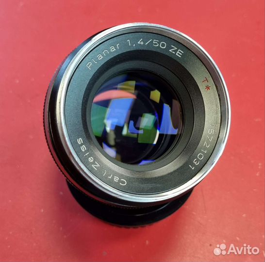 Carl Zeiss 50mm f1.4 planar canon ef