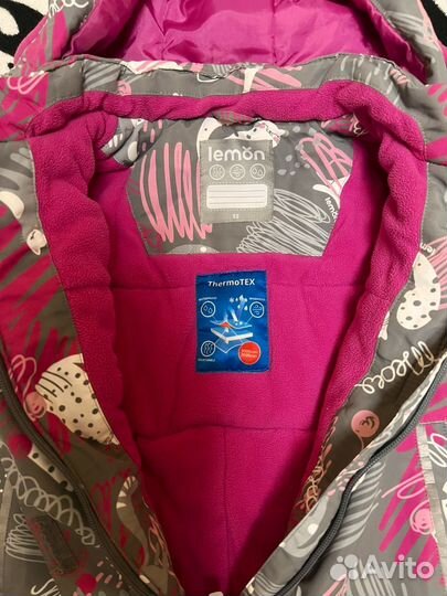 Зимний комбинезон для девочки 98